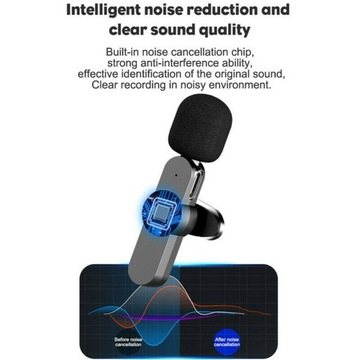 Беспроводной петличный микрофон для iPhone