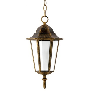 Lampa ogrodowa wisząca Liguria patyna 202178 Polux
