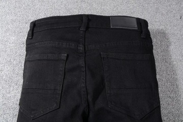Черные джинсы узкого кроя Amiri New Style High Street T