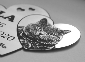 Надгробие для собаки и кошки с ГРАВИРОВКОЙ фотографии.