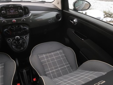 Fiat 500 II Seria 4 1.2 69KM 2018 Fiat 500 1.2, Skóra, Klima, Tempomat, Parktronic, zdjęcie 7