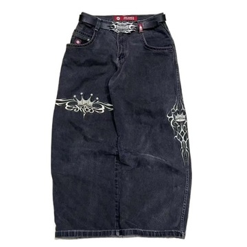 мужские брюки уличная одежда джинсы JNCO Jeans Y2k Hi