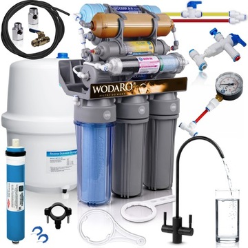 RO10 GOLD FILTR ODWRÓCONA OSMOZA WODA ALKALICZNA