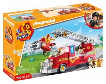 PLAYMOBIL DUCK ON CALL POJAZD STRAŻY POŻARNEJ Z DŹWIĘKIEM 70911