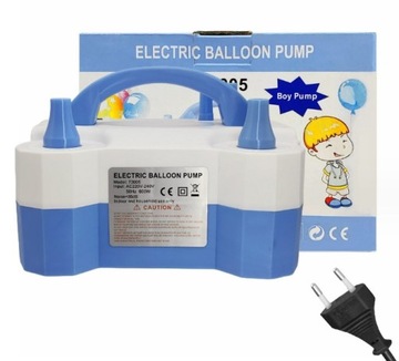 Pompka Elektryczna do Balonów 2 Dysze Pompowania dysza push
