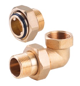 PERFEXIM śrubunek kątowy o-ring mosiężny 3/4''