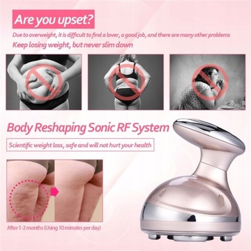 RF Cavitation Ultrasonic Slimming Massager LED Fat