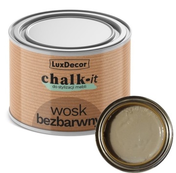 Wosk do zabezpieczania mebli drewna 0,4l BEZBARWNY