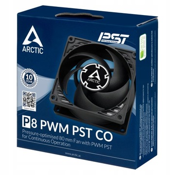 Wentylator 80/80/25 4-Pin PWM Arctic Cooling P8 PWM PST CO ACFAN00151A