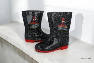 Резиновые сапоги «Человек-паук» для мальчиков, резиновые сапоги, резиновые сапоги MARVEL R28
