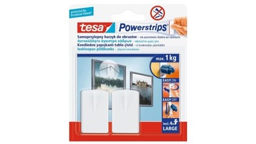 HACZYKI WIESZAKI samoprzylepne DO OBRAZÓW POWERSTRIPS TESA 1kg