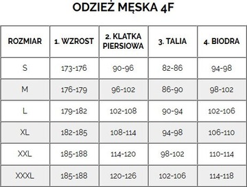SPODNIE DRESOWE MĘSKIE 4F DRESY SPORTOWE JOGGERY BAWEŁNA WYGODNE SS24M603
