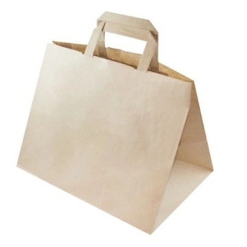 Torba Papierowa Cateringowa na Wynos Jedzenie 1 sztuka 32x22x24,5cm Torebka