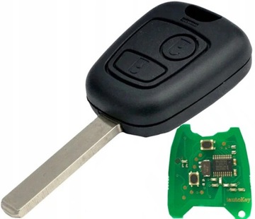 CITROEN C2 C3 C4 C5 SAXO XANTIA XSARA PEUGEOT 207 307 206 106 406 KLUCZYK
