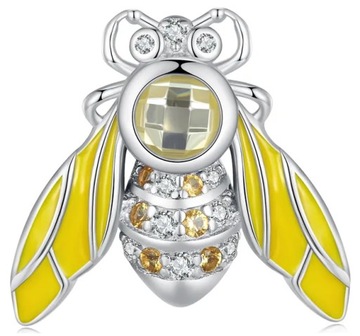 Charms Srebro 925 Zawieszka Stoper Charms Pszczoła