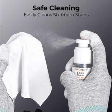 Fotograficzny zestaw do czyszczenia obiektywu, optyki, filtrów (5w1) K&F