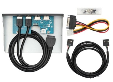 Передняя панель 3,5 дюйма 2xUSB3.0 + 2xUSB2.0