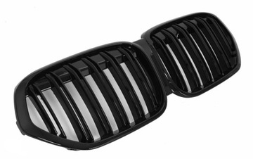 GRILL NERKI BMW X1 F48 CZARNY POŁYSK 6/19 LIFT LCI