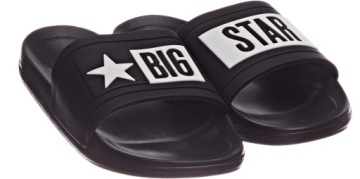 ТАПОЧКИ ЖЕНСКИЕ BIG STAR DD274A266 ЧЕРНЫЕ 37