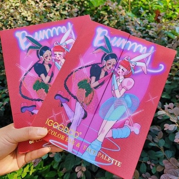 НАБОР МАКИЯЖА БОЛЬШАЯ ПАЛИТРА ТЕНЕЙ ДЛЯ ВЕК 60 ЦВЕТОВ ДЛЯ ДЕТЕЙ