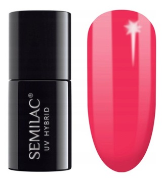 SEMILAC LAKIER HYBRYDOWY 571 NEON STRAWBERRY 7ML