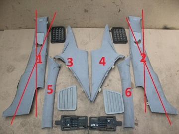 OSLONA SLUPKA MERCEDES W220 S KLASA