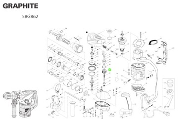 РЕЖИМЫ ЗВЕЗДЫ ЗВЕЗДОЧКИ ДЛЯ ГРАФИТА 58G862 УДАРНЫЙ МОЛОТОК