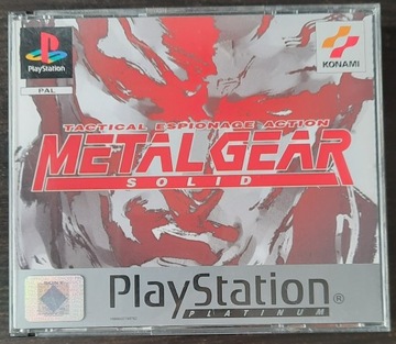 Игра Metal Gear Solid для PS1 PSX