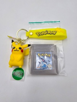 POKEMON SILVER ВЕРСИЯ ОРИГИНАЛ + БЕСПЛАТНЫЙ БРЕЛОК ДЛЯ КЛЮЧЕЙ