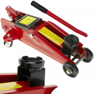 PODNOŚNIK TYPU ŻABA SAMOCHODOWY LEWAREK HYDRAULICZNY UDŻWIG 2 TONY