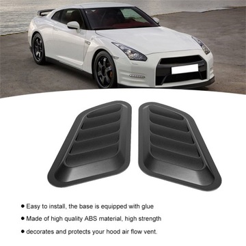 Наклейка на автомобиль из АБС-пластика Декоративная крышка воздухозаборника на капот