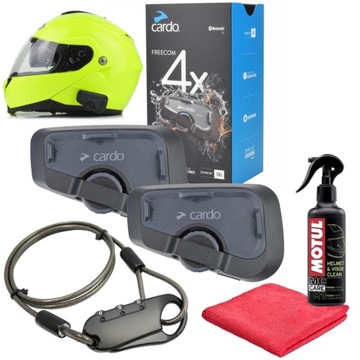 Interkom motocyklowy Cardo Freecom 4X Duo