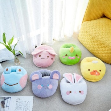 USB-электрическая грелка для ног, плюшевые обогреватели, грелка