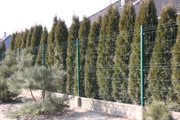 Панельный забор 3D система панель 1,91х2,5м + фундамент ЧЕРНЫЙ