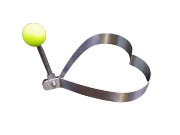 FOREMKA STALOWA DO JAJEK SADZONYCH SERCE