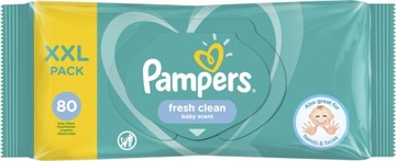 САЛФЕТКИ PAMPERS FRESH CLEAN 480 ШТ 6x80