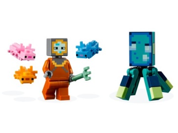 LEGO Minecraft 21180 Бой со стражником