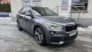 BMW X1 F48 Crossover xDrive25i 231KM 2017 BMW X1 2,0 benzyna 231 KM X-drive automat M-pakiet 2.0 Benzyna 231KM, zdjęcie 11