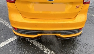 SPLITTERY BOČNÍ NÁRAZNÍKU ZADNÍHO DO FORD FOCUS III 2015-2018 ČERNÁ LESK