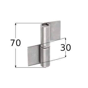 Сварка шарнира отключена 70x30