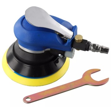ПНЕВМАТИЧЕСКАЯ ЭКСЦЕНТРИЧЕСКАЯ ШЛИФОВАЛЬНАЯ МАШИНА ДЛЯ ДЕРЕВА, МЕТАЛЛА 125 + 150 ММ