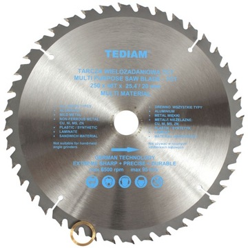 TARCZA DO DESKI KOMPOZYTOWEJ DREWNA KOMPOZYTÓW 250