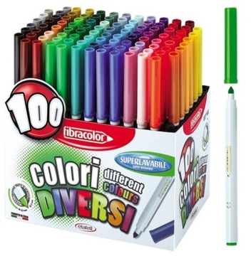 ИТАЛЬЯНСКИЙ FIBRACOLOR 100 ЦВЕТОВ FIBRACOLOR TRIPS