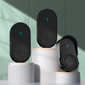 БЕСПРОВОДНОЙ ДВЕРНОЙ ЗВОНОК ВОРОТА ДОМ ВОРОТА УЧАСТОК 2x ПРИЕМНИКИ