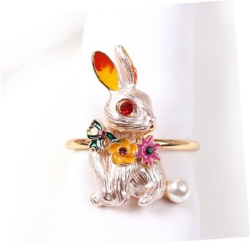 24 шт. Декор в виде кролика в винтажном стиле