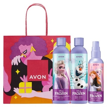 AVON Zestaw dla dzieci Frozen 3w1 + TOREBKA
