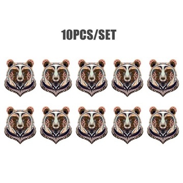 4 X (мульти) наклейки с рисунками теплопередачи (Великобритания)
