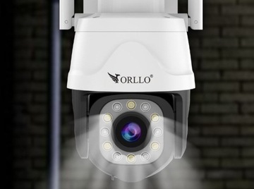 Kamera Z17 Pro ORLLO 4K AI 8MP SIM LTE 5xZOOM obrotowa zewn+zasilacz GRATIS