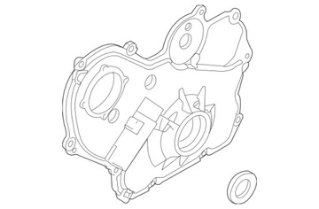 Корпус масляного насоса SAAB 9-3 II 93 1.8t 2.0t b207