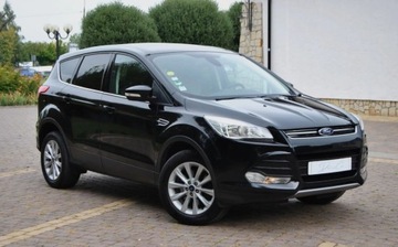 Ford Kuga II SUV 2.0 TDCi 150KM 2015 Ford Kuga GWARANCJA, 2015r, 2.0 Diesel 150KM, Pol skora, Navi, Ladnie utrz, zdjęcie 1